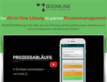 Tablet Screenshot of boomline.com